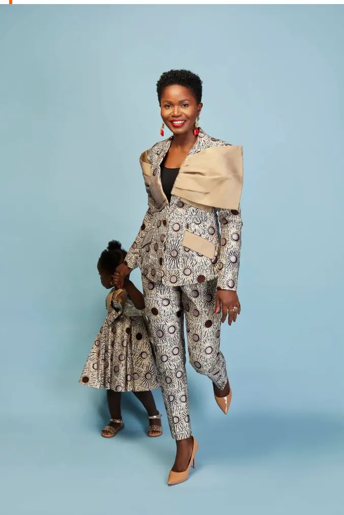 Fatoumata and her daughter